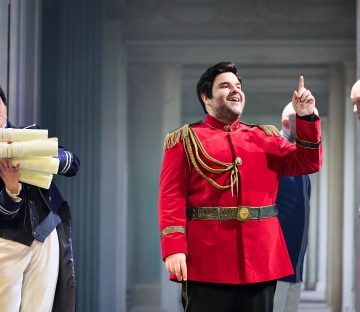 Matheus Pompeu in the premiere performance at the Silesian Opera!